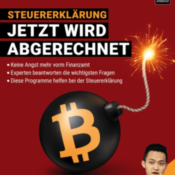 Das Cover einer Bitcoin Zeitschrift von BTC-Echo